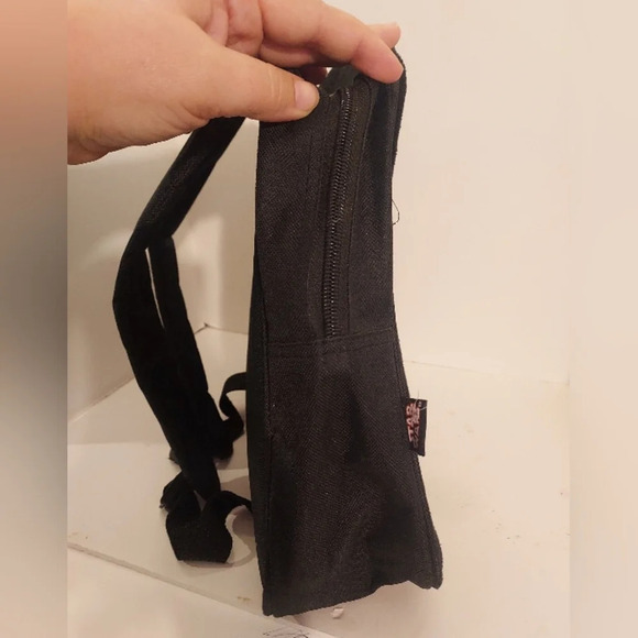 Disney Star Wars Black Darth Vader Plush Mini Bookbag/Backpack - Picture 7 of 12